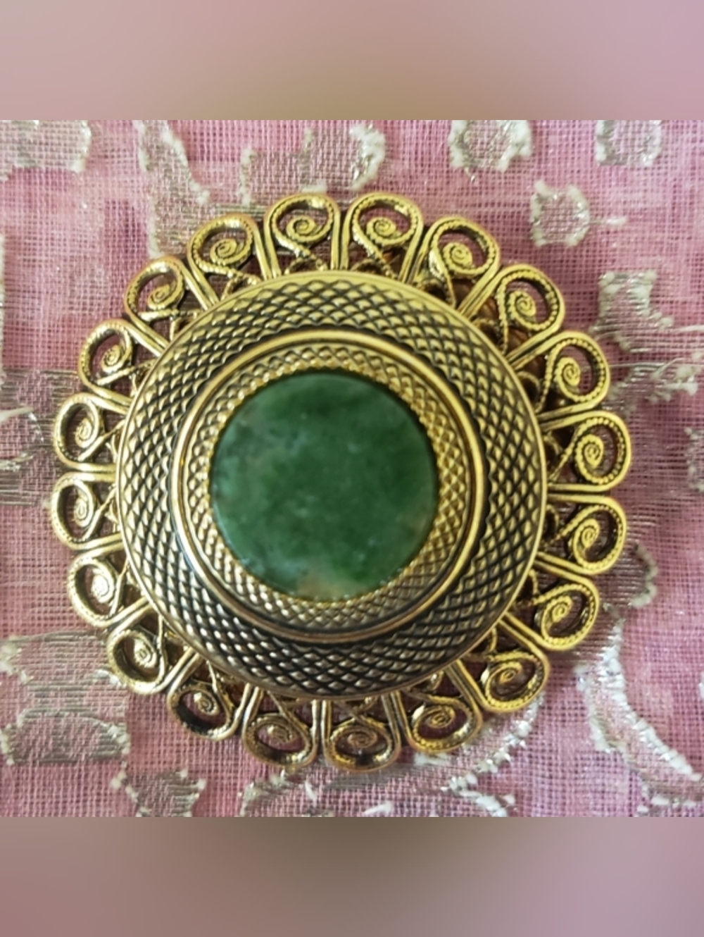 LEIBA USA VINTAGE SCARF CLIP